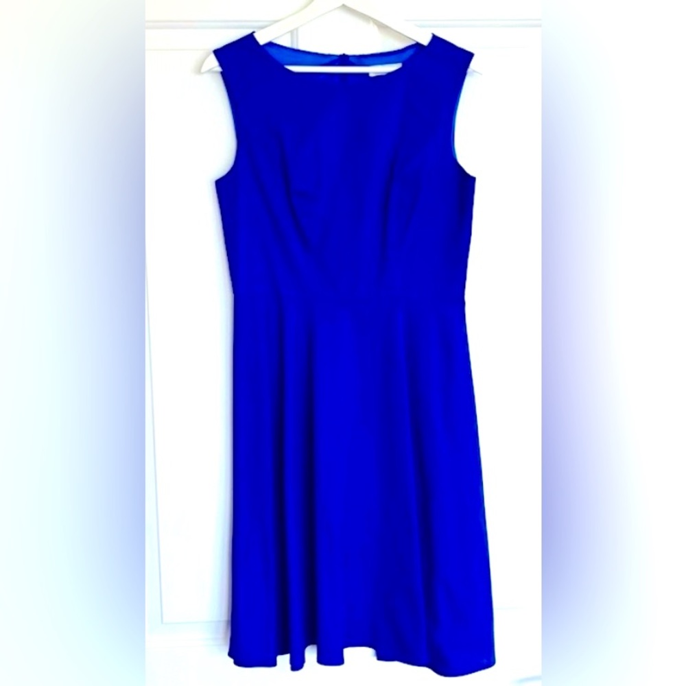 HANPCE’IRS royal blue MEDIUM dress, like new